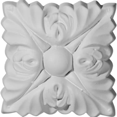 Ekena Millwork 3"W x 3"H Sellek Square Rosette (Can be used with Sellek Panel Moulding) ROS03X03SK